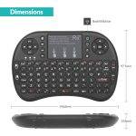 Rii Mini Keyboard Wireless 2.4GHz with Touchpad i8+ - Image 5